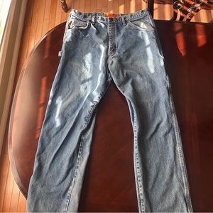 38x34 Vintage Wrangler RIGGS Workpants
